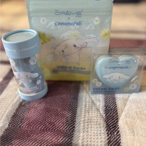 Crème Shop X Cinnamoroll Dream Daisy collection 3pc bundle